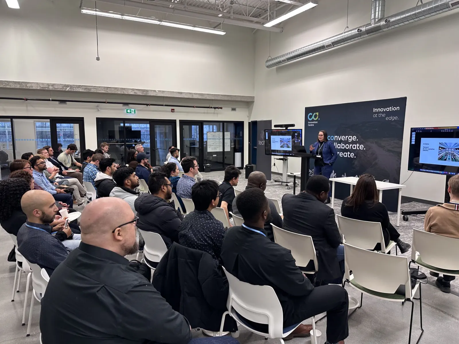 An AI Skills Launchpad session delivered with techNL